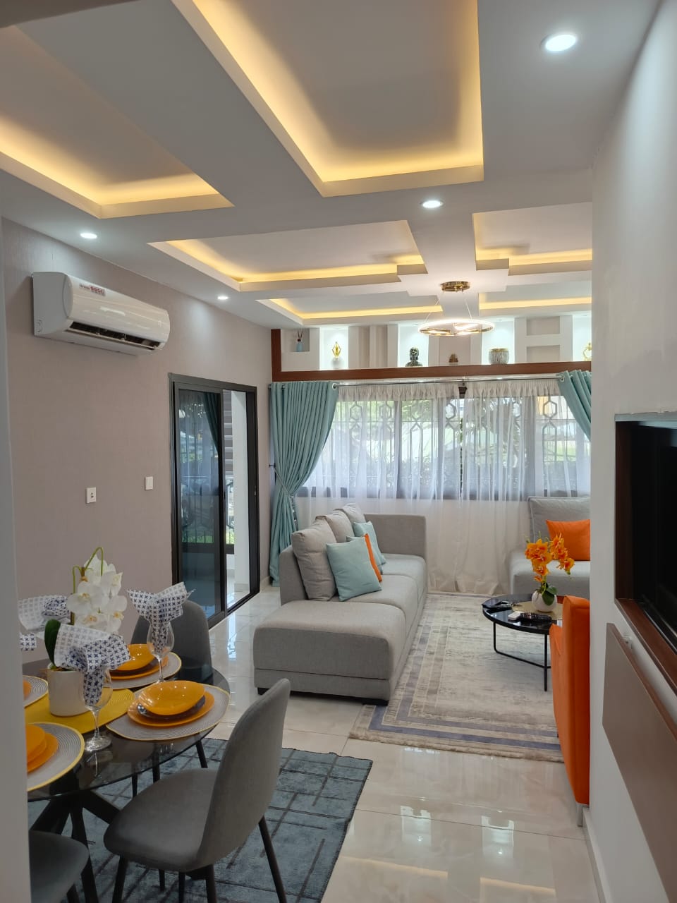 Appartement 3 pièces entièrement meublé – Riviera Golf, Tours