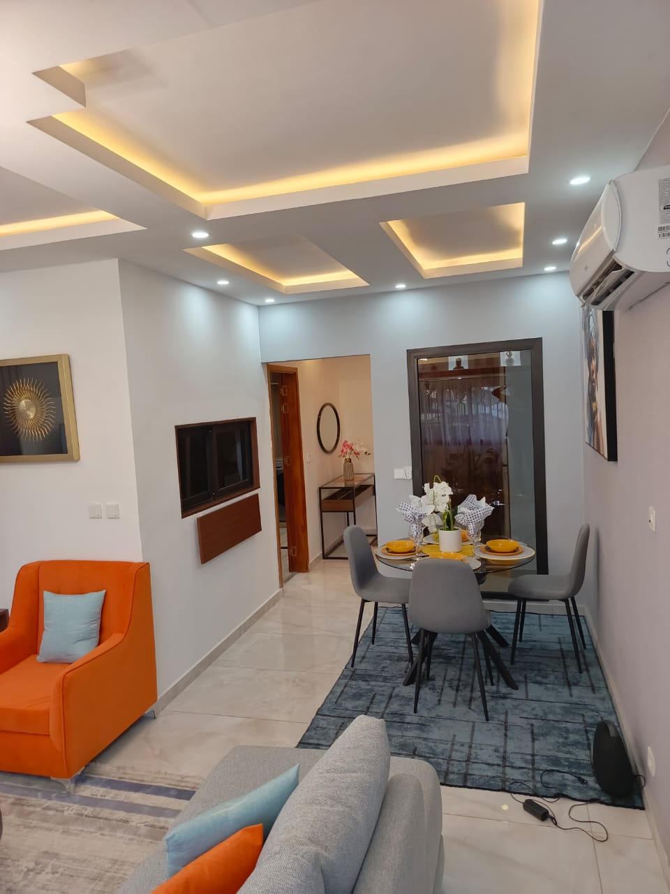 Appartement 3 pièces entièrement meublé – Riviera Golf, Tours